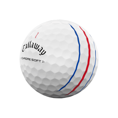 Chrome Soft Triple Track Golfbälle (2024)