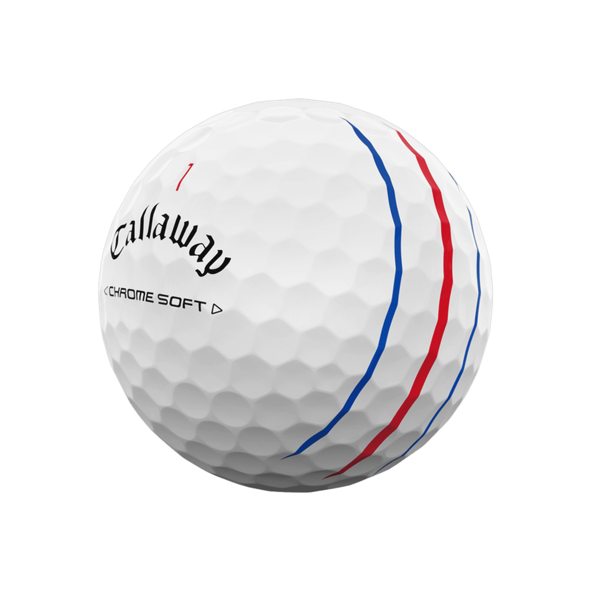 Chrome Soft Triple Track Golfbälle (2024)
