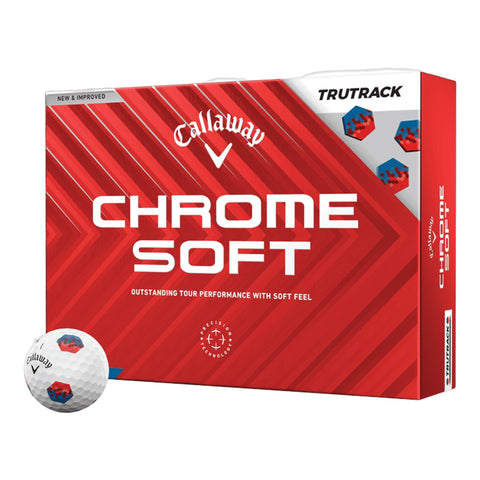 Chrome Soft TruTrack Golfbälle (2024)