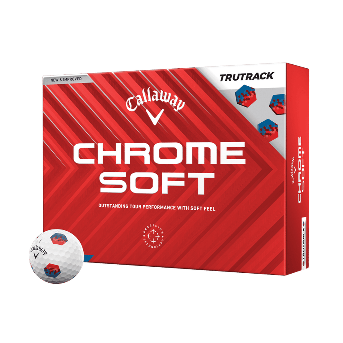 Chrome Soft TruTrack Golfbälle (2024)