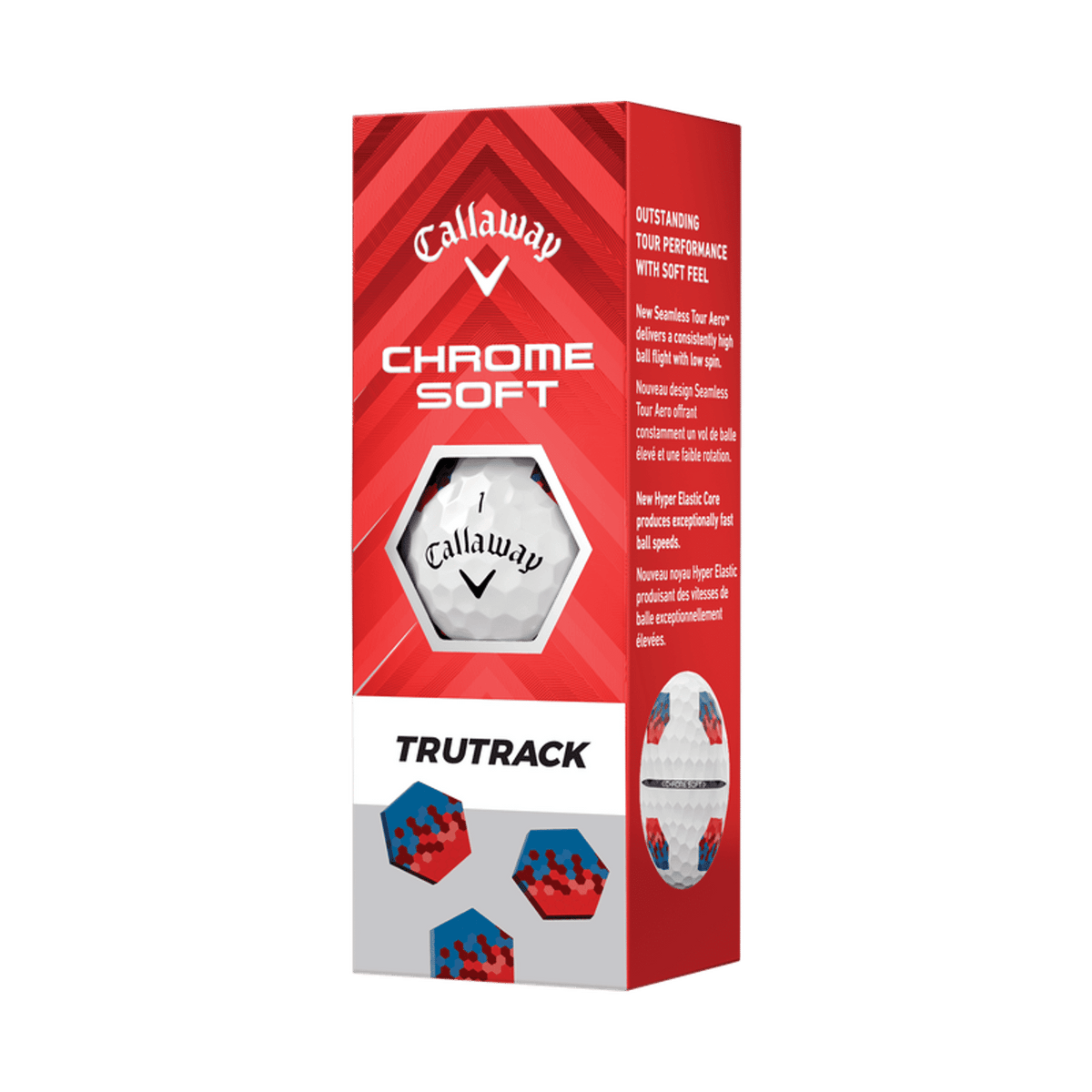 Chrome Soft TruTrack Golfbälle (2024)