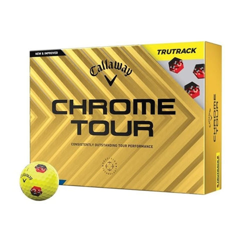Chrome Tour TruTrack [12 Stück] Golfbälle (2024)