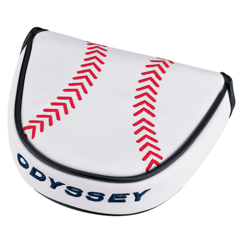 Baseball Mallet Putter-Headcover  / White
