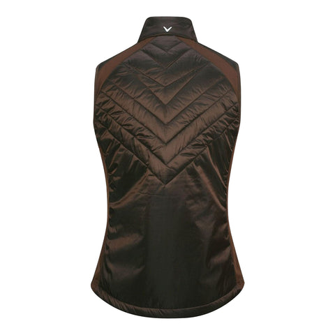 Engineered Chev Quilted Weste Herren