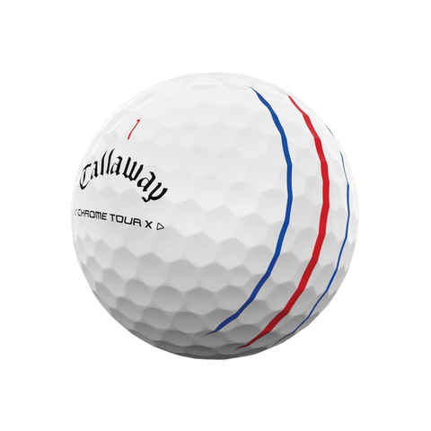 Chrome Soft Tour X Triple Track [12 Stück] Golfbälle (2024)