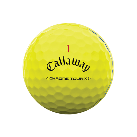 Chrome Soft Tour X Triple Track [12 Stück] Golfbälle (2024)