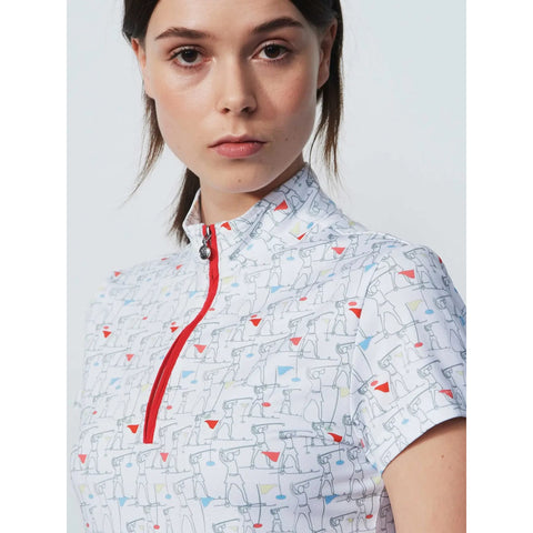 Marseille Cap Sleeve Golfpolo