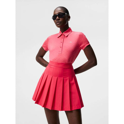 Alaya Jacquard Poloshirt Damen