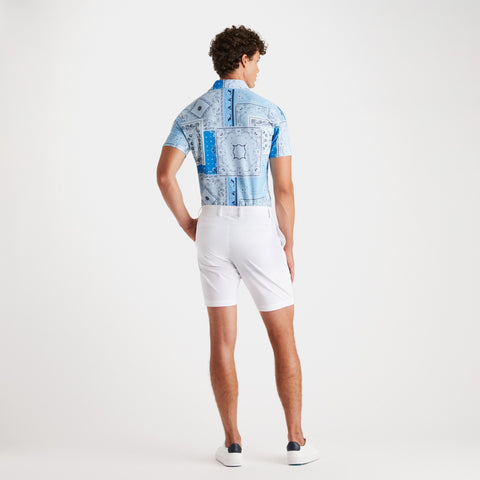 Bandana Tech Piqué Slim Fit Poloshirt
