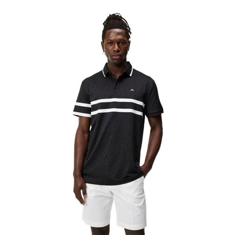 Boswell Regular Jacquard Poloshirt Herren