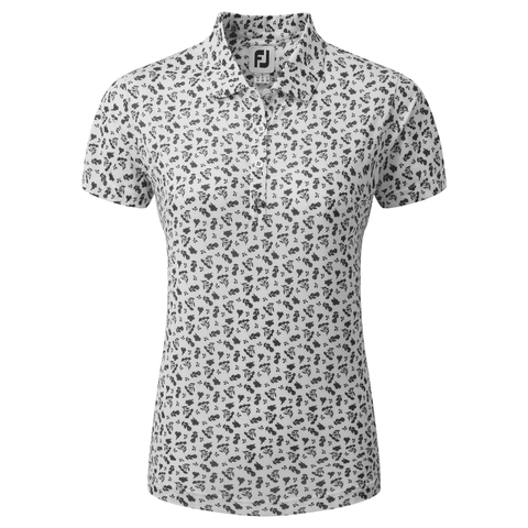 Floral Print Poloshirt