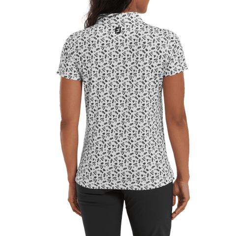 Floral Print Poloshirt