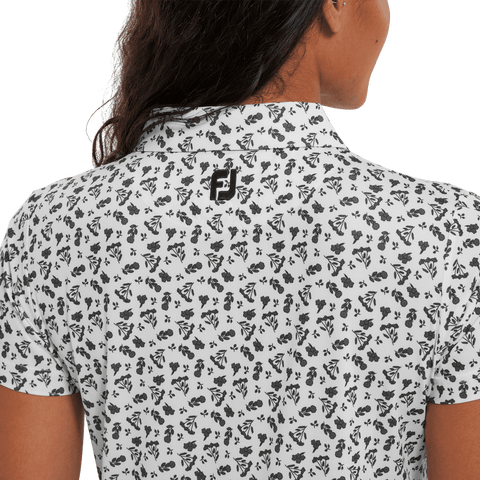 Floral Print Poloshirt