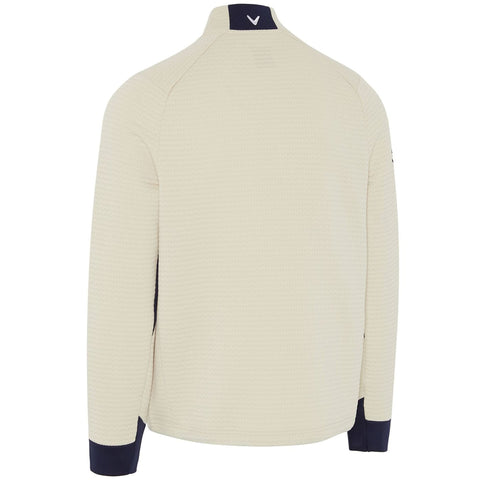 Midweight Textured 1/4 Zip Fleece
