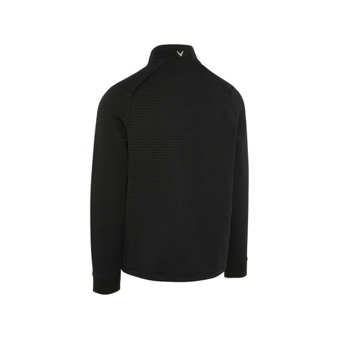 Midweight Textured 1/4 Zip Fleece