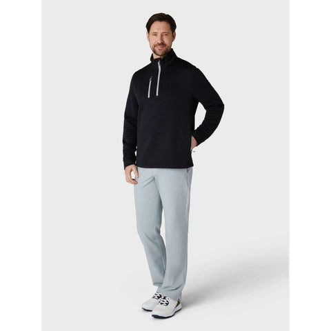 Midweight Textured 1/4 Zip Fleece