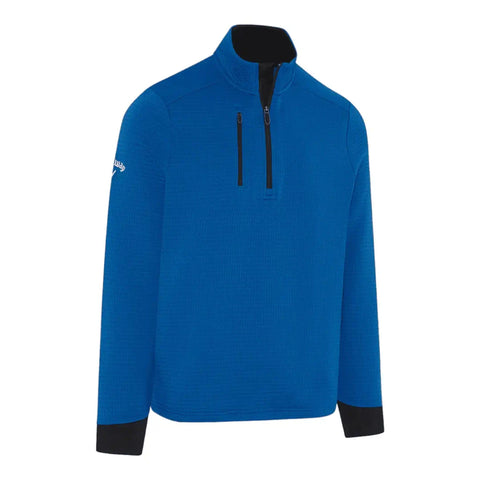 Midweight Textured 1/4 Zip Fleece