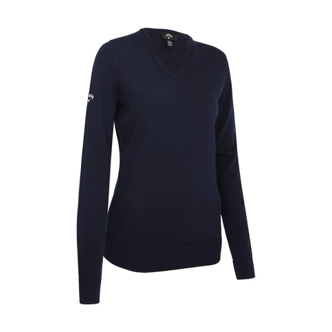 V-Neck Merino Sweater Damen