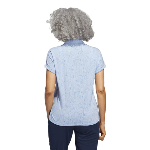 Go-To Print Poloshirt Damen