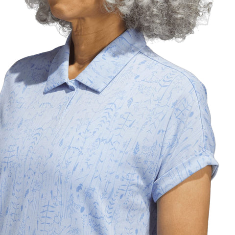 Go-To Print Poloshirt Damen