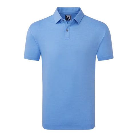 Heather Self Collar Lisle Polo Herren