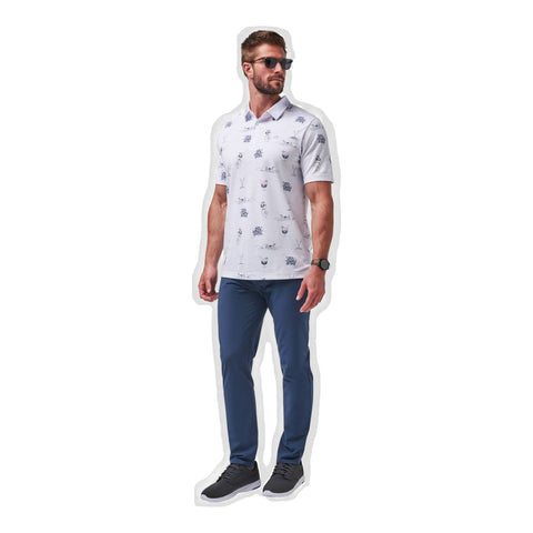 Island Paradise Poloshirt Herren