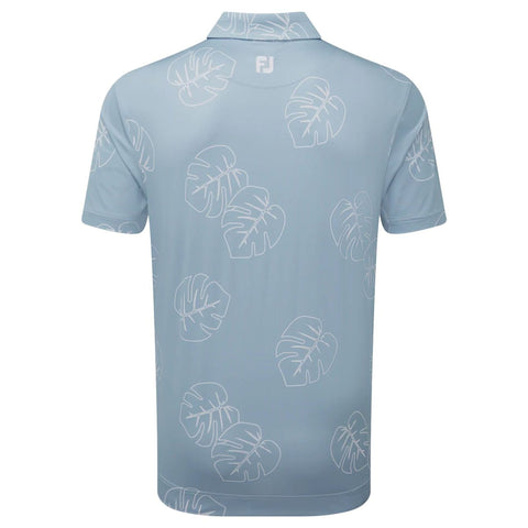 Jungle Leave Pique Poloshirt