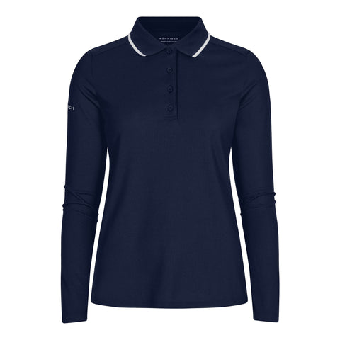 Miriam Langarm-Poloshirt Damen