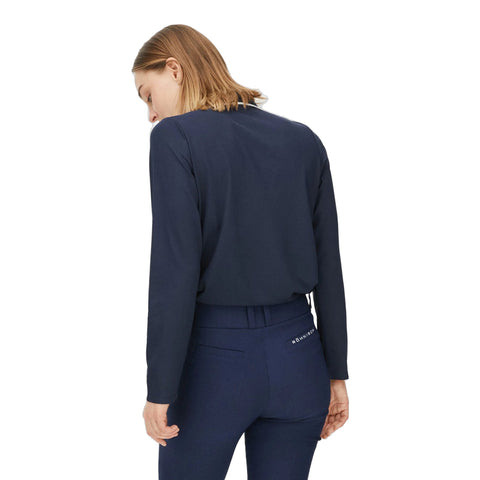 Miriam Langarm-Poloshirt Damen