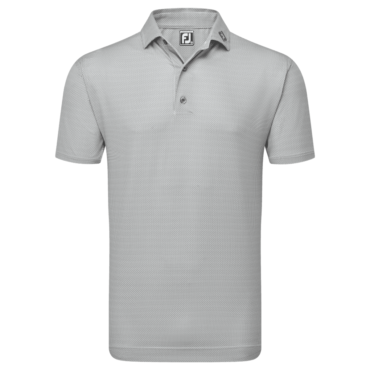 Octagon Print Lisle Poloshirt