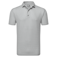 Octagon Print Lisle Poloshirt