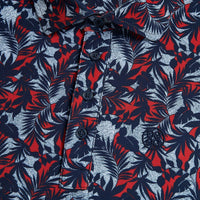 Palm Fronds Tech Piqué Slim Fit Poloshirt