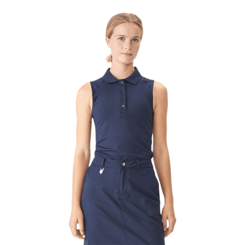 Rumi Poloshirt ärmellos Damen