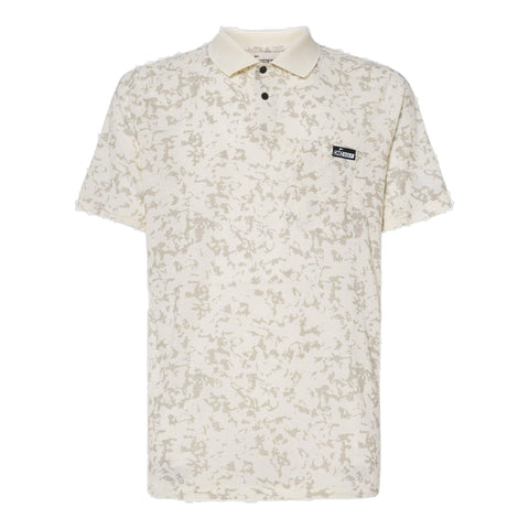 Sand Camo Panel Poloshirt Herren