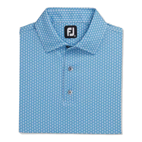 Shell Foulard Lisle Poloshirt Herren