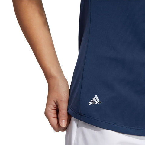 Solid Poloshirt ärmellos