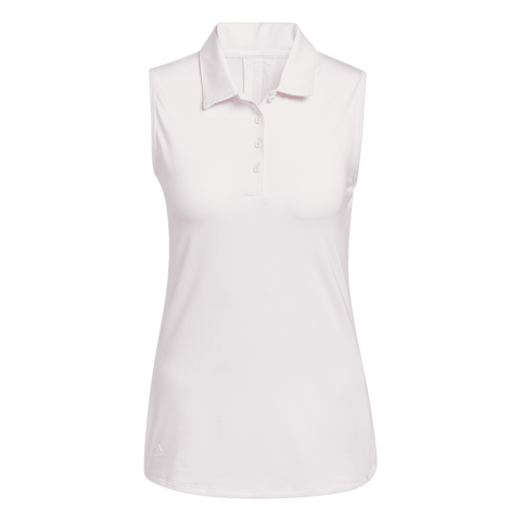 Solid Poloshirt ärmellos