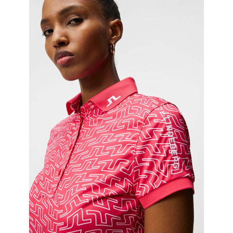 Tour Tech Print Poloshirt