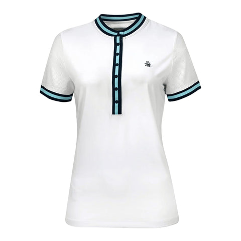 Trimmed Golf Top Damen