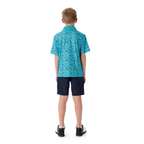 All Over Golf Printed Poloshirt