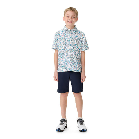 All Over Golf Printed Poloshirt