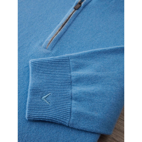 Premium Luxe Cashmere V-Neck Sweater Herren