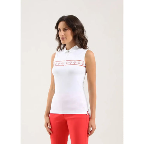 And Sleveless Polo