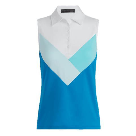 Multi V Tech Sleveless Polo