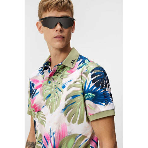 Tour Tech Reg Fit Print Polo