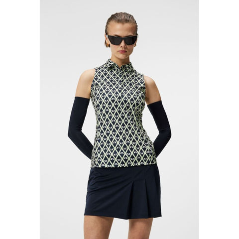 Dena Print Sleeveless Top
