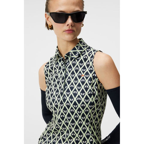 Dena Print Sleeveless Top