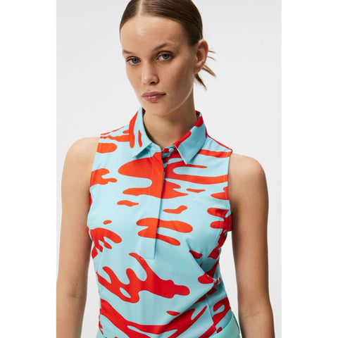 Dena Print Sleeveless Top