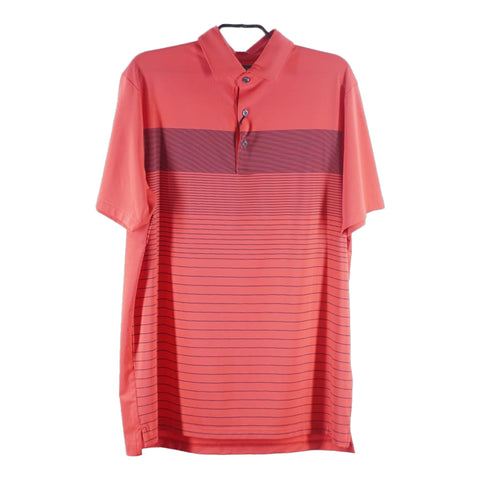 Spaced Stripe Golfpolo Herren