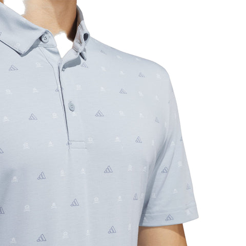 Go-To Print Polo Shirt Herren